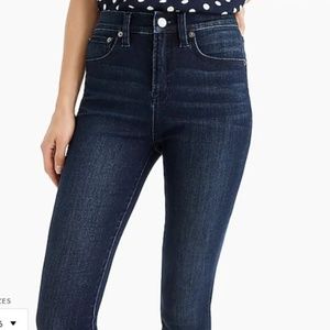 10" highest-rise toothpick Tencel™ jean in deep se